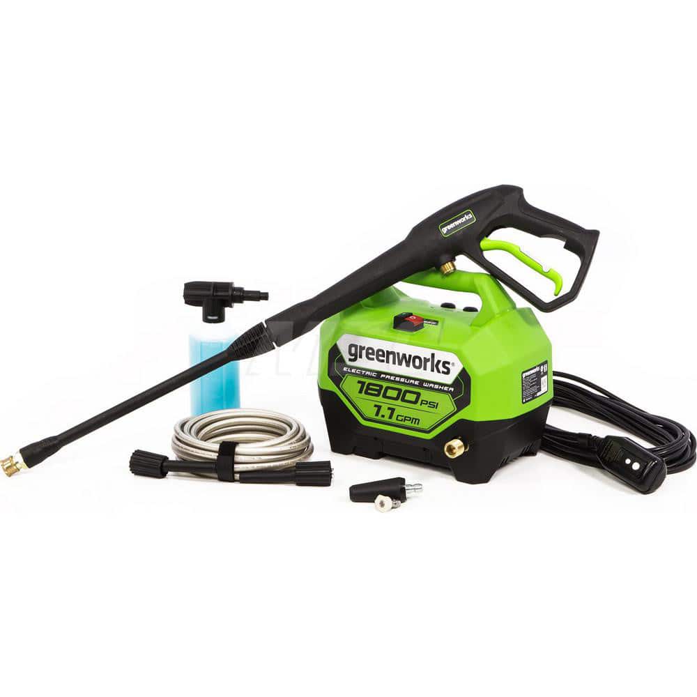 Pressure Washer: 1,800 psi, 1 GPM, Electric, Cold Water MPN:5110202VT