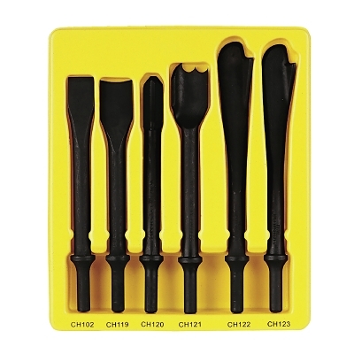 6 PC. Exhaust Service Chisel Set - .401 Shank MPN:CS106
