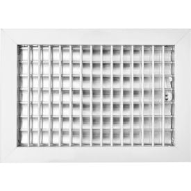 ACLAMINAIRE Aluminum Adjustable 1-Way Deflection Wall Register 12