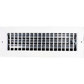 ACLAMINAIRE Aluminum Adjustable 1-Way Deflection Wall Register 14