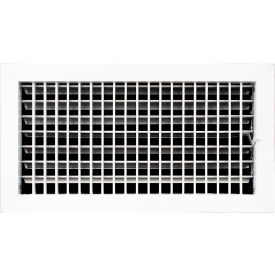 ACLAMINAIRE Aluminum Adjustable 1-Way Deflection Wall Register 16