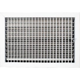 ACLAMINAIRE Aluminum Adjustable 1-Way Deflection Wall Register 18