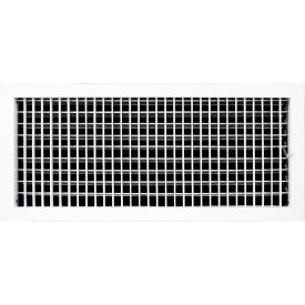 ACLAMINAIRE Aluminum Adjustable 1-Way Deflection Wall Register 24