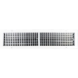 ACLAMINAIRE Aluminum Adjustable 1-Way Deflection Wall Register 30