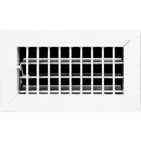 ACLAMINAIRE Aluminum Adjustable 1-Way Deflection Wall Register 8