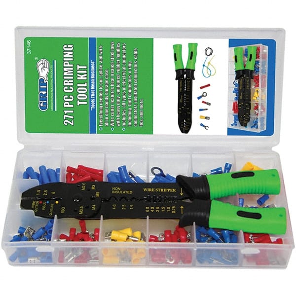 Cable Tools & Kit: 271 Pc, Plastic Set Box MPN:37146