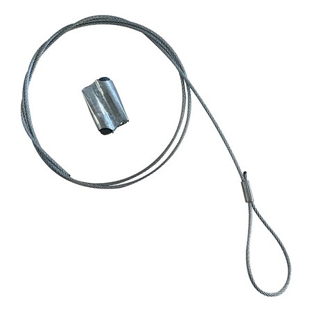 Duct Hanger, Adjustable, Wire, PK10 MPN:HP2-LG-5FT-GRA