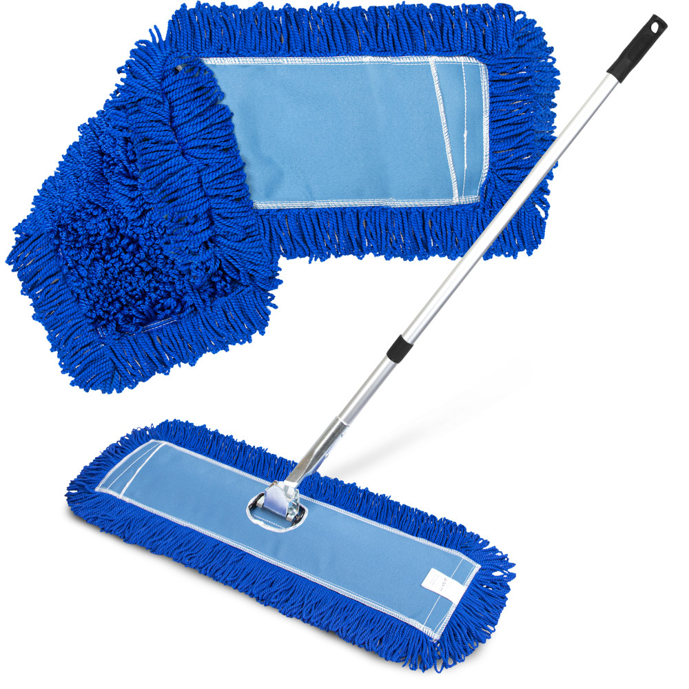 Gritt Commercial 36in x 5in All-In-One Microfiber Dust Mop Set with 72in Handle, Pack of 2 MPN:GRI174-36-2PK