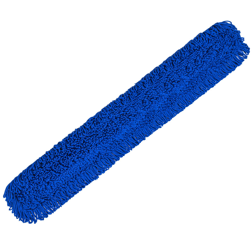 Gritt Commercial Microfiber Looped Dust Mop Pad Head, 60in, Blue MPN:GRI182-60