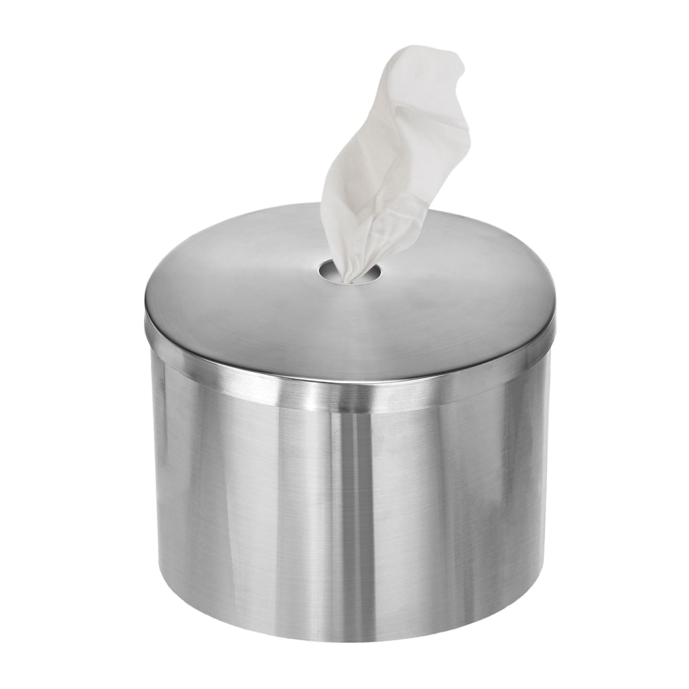 Gritt Commercial Stainless Steel Wall Mount Gym Wet Wipe Dispenser, Brushed Silver MPN:GRI510-W-NR