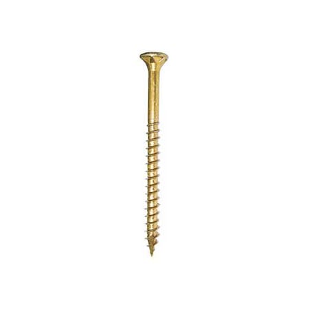Deck Screw, #10 x 3-1/8 in, Climatek, Flat Head, Torx Drive, 1500 PK MPN:GRK00137