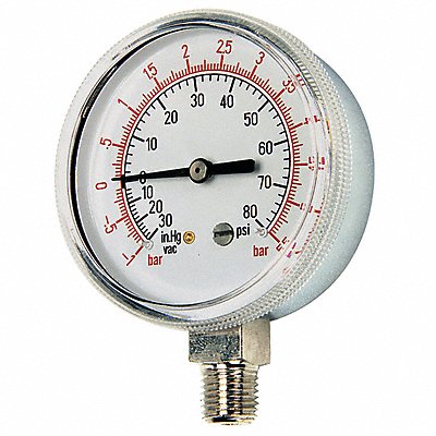 Pressure Gauge 2-1/2 Dia 30VAC 60 psi MPN:Z084208