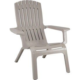 Grosfillex® Westport Adirondack Chairs - Barn Gray US444766