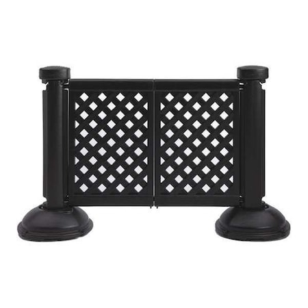Fence Panel, Black, 38-1/2
