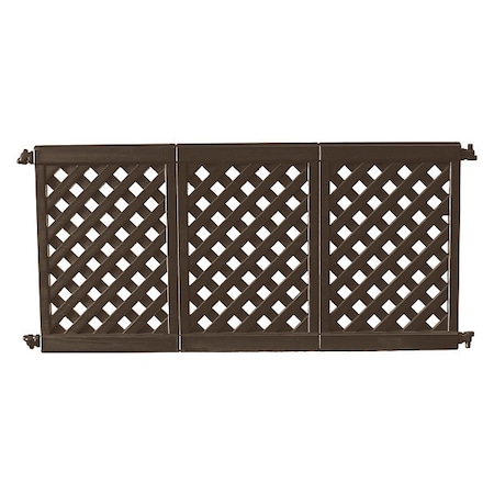 Fence Panel, Brown, 38-1/2