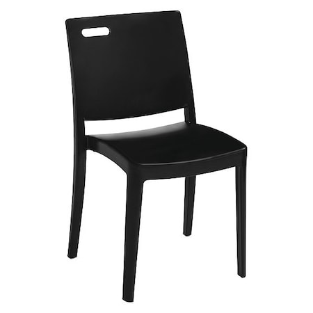 Metro Stacking Chair, Black MPN:US563017