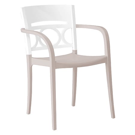 Moon Stacking Armchair, Glacier Wht/Linen MPN:US655096
