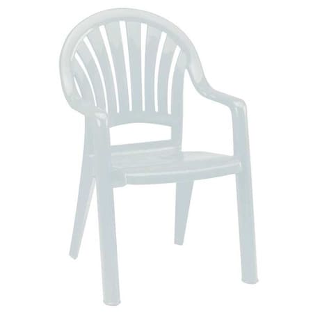 Armchair, Polypropylene, White MPN:49092004