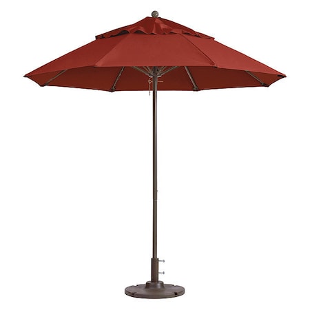 Windmaster Patio Umbrella, Terra Cotta, 7.5 Ft MPN:98318231