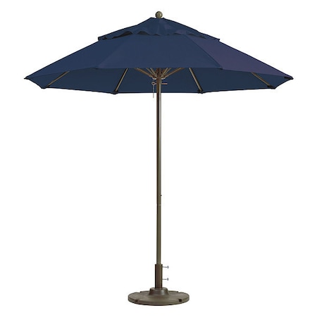 Patio Umbrella, 7 1/2 ft Dia, Navy MPN:98386031