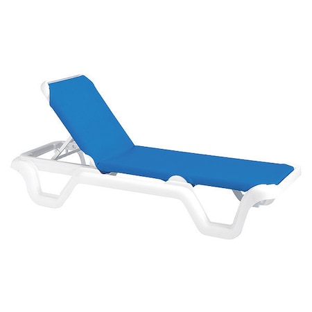 Marina Sling Chaise, Blue/White MPN:US404006
