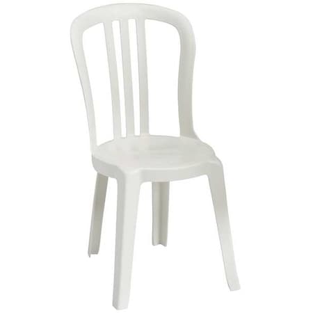 Bistro Chair, Polypropylene, White MPN:US495504