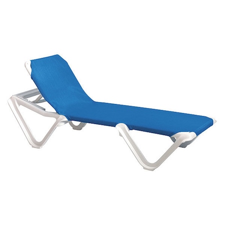 Nautical Sling Chaise, Blue/White MPN:US910106