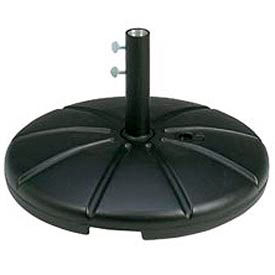 Grosfillex® Resin Outdoor Umbrella Base With Filling Cap Black US602117