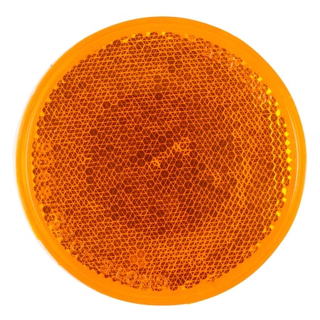 Reflector, Sealed, Stick-On, Yellow, Round MPN:40063