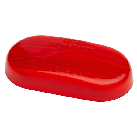Replacement Lens, Oval, Red MPN:90122