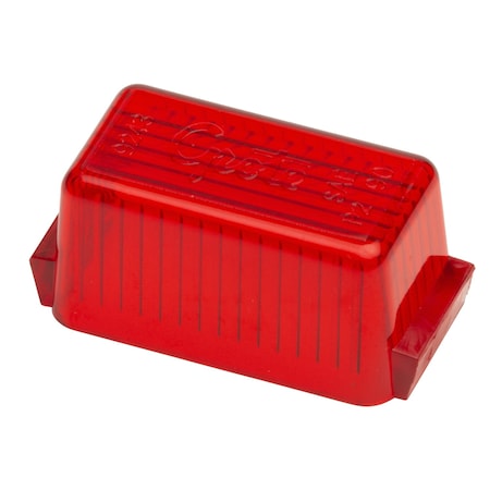 Replacement Lens, Rectangular, Red MPN:92432