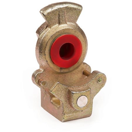 Gladhand, Red Poly Seal, Cast Iron MPN:81-0001-CR