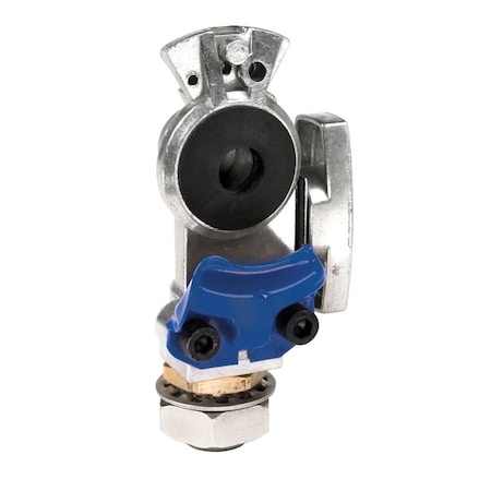 Gladhand, Shutoff, Blue, 3/8