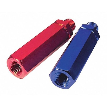 Glad Handle Set, Anodised Red/Blue, 2 pcs. MPN:81-0125
