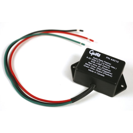 Automotive Flasher, 12/24V DC Volt Rating, Blunt Cut Wires MPN:44010