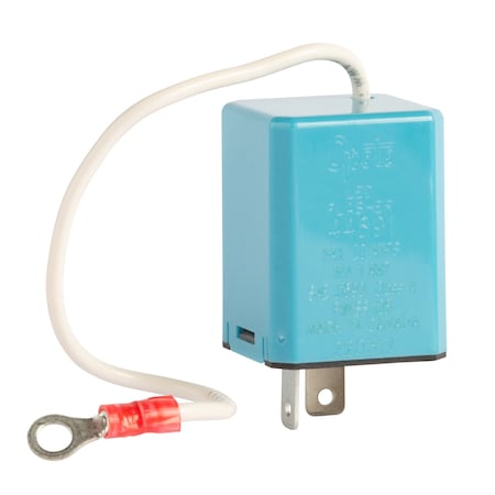 Automotive Flasher, 1.125 in, 12V DC, Blue MPN:44891