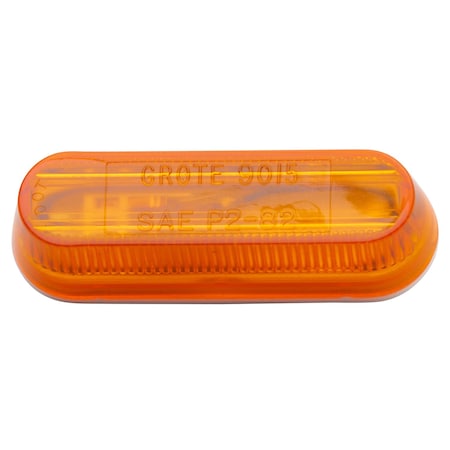 Marker Lamp, Thin-Line, Single Bulb, Yellow MPN:45253