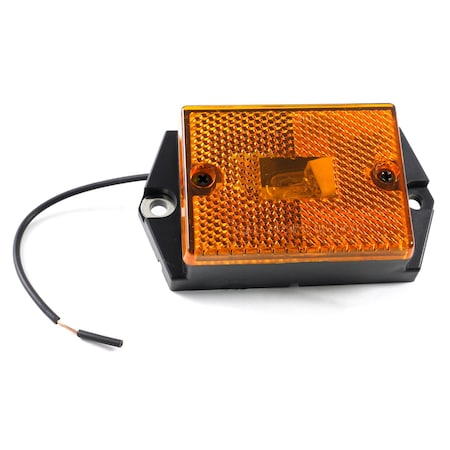 Marker Lamp, With Reflector, Single, Ylw MPN:46393