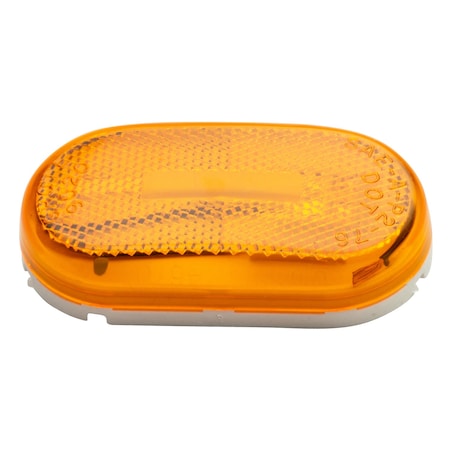 Marker Lamp, Oval With Reflector, Yellow MPN:46713