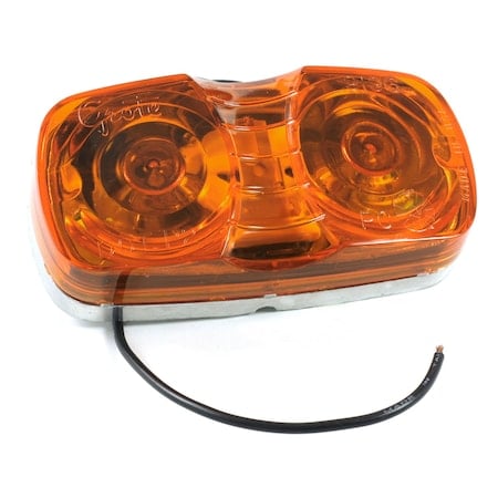 Marker Lamp, Die Cast, Square Corner, Ylw MPN:46783