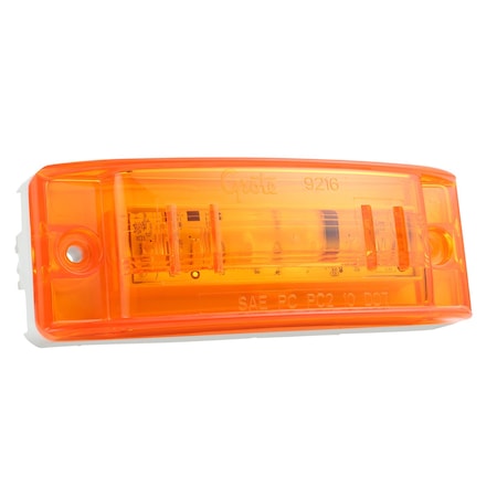Clearance/Marker Lamp, Optic Lens, LED, Ylw MPN:47163