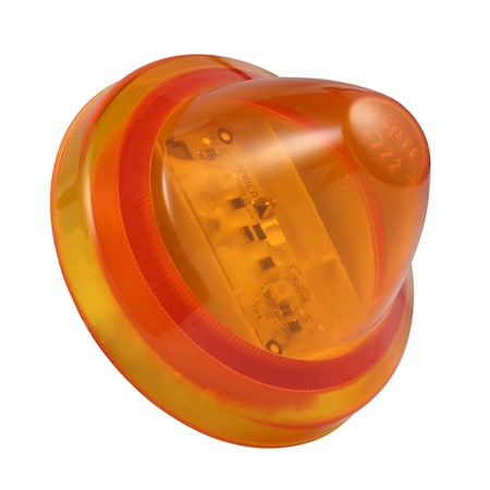 Marker Lamp, 2-1/2 In, Beehive, LED, Ylw MPN:47223