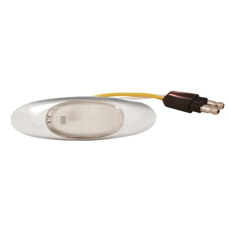 Lamp, Chrome Bezel, LED, MicroNova, Ylw MPN:47983