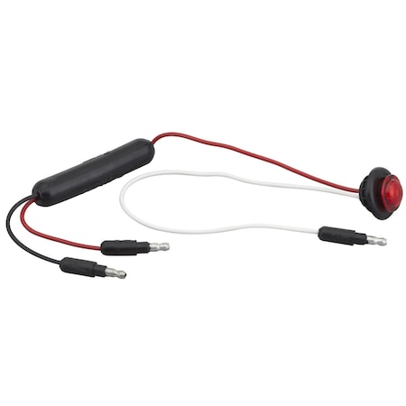 CLR/MKR, RED, MCRNV DOT, DI, W/GROMMET, ECE MPN:49362
