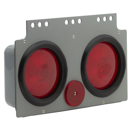 Stop/Turn/Tail Light, Rectangular, Red MPN:51022