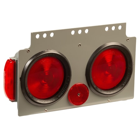 Stop/Turn/Tail Light, Rectangular, Red MPN:51032