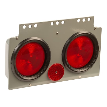 Stop/Turn/Tail Light, Rectangular, Red MPN:51052