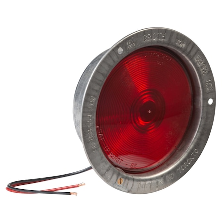 Stop/Turn/Tail Light, Round, Red MPN:52522