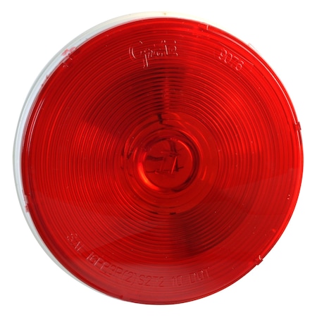 Stop/Turn/Tail Light, Round, Red MPN:52772