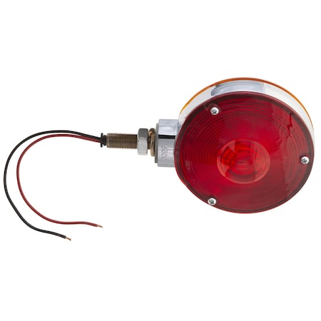 Double Face Lamp, Round, Red, Yellow MPN:53000